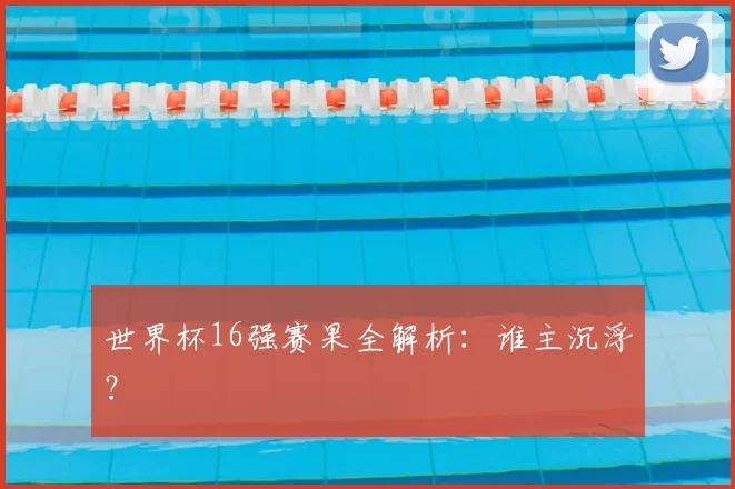 世界杯16强赛果全解析:谁主沉浮?