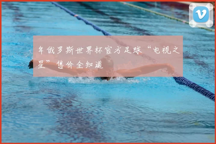 年俄罗斯世界杯官方足球“电视之星”售价全知道