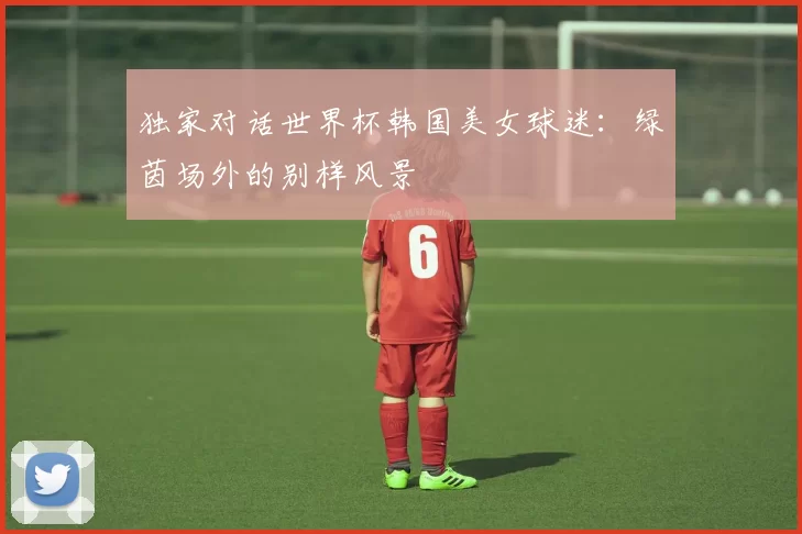 独家对话世界杯韩国美女球迷:绿茵场外的别样风景