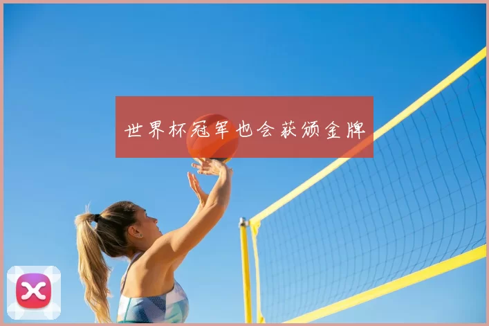 世界杯冠军也会获颁金牌